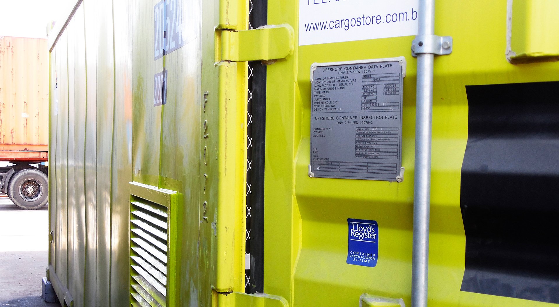 shipping container dnv inspection and certification